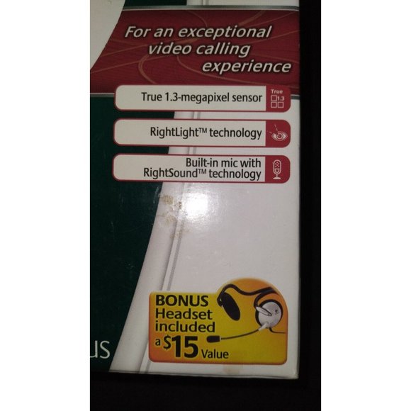 Logitech QuickCam Communicate MP PLUS S5500 Web Cam Camera NIB - Picture 3 of 10